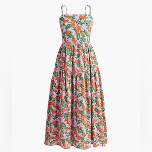 J Crew Strappy midi dress